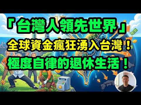 台灣人領先世界的三大特質！全球資金為何瘋狂湧入台灣？勝過日本千億國家隊！【極度自律的退休哲學】真正強大且令人敬佩的台灣！