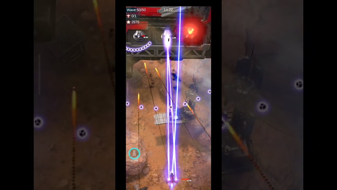 wing fighter : boss fight stage 3