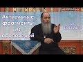 Актуальные фрагменты из проповедей (от 02.03.2017 г.)