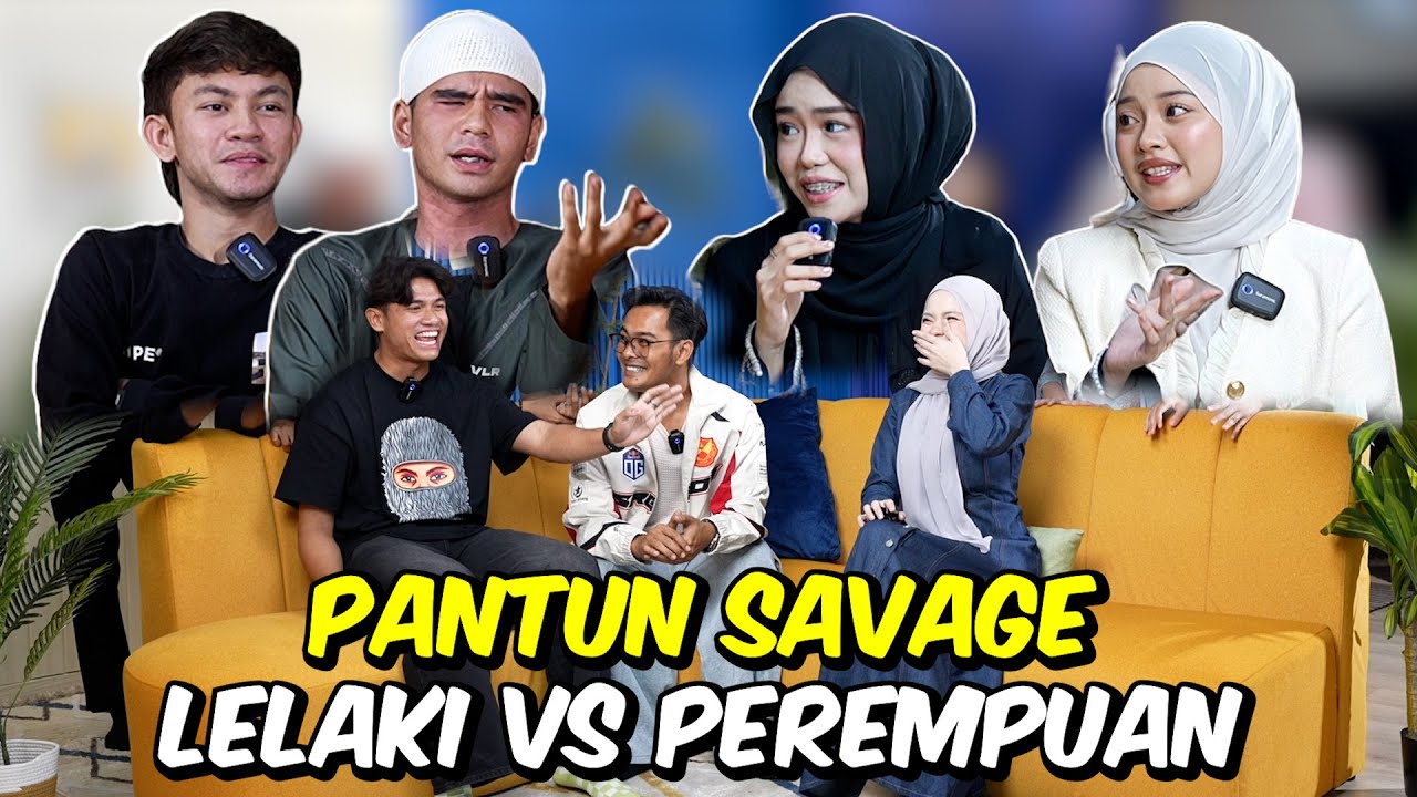 TR4SHTALK BATTLE PALING SAVAGE !!! LELAKI VS PEREMPUAN AI TEAM…