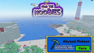How to get item Abyssal Pickaxe! | P1 Item for Final Form Gravastar Noobie |Find The Noobies (FTN)