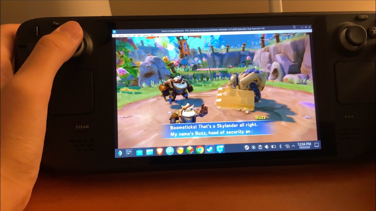 Skylanders Trap Team on Steam Deck (Check Description) - YouTube