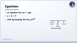 Class 6 Maths: Algebra | Vidya Explains | CBSETest.com
