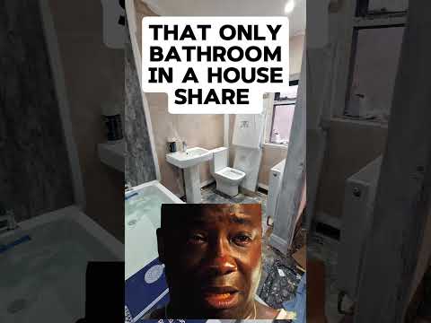 POV: That only bathroom in a house share... #Landlord #Birmingham #hmo #rent #tenant