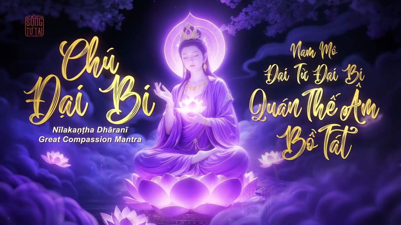 Thiền Khúc CHÚ ĐẠI BI - Tiếng Việt - Bình Yên Trong Tâm, An Lạc Viên Mãn | Nīlakaṇṭha Dhāranī
