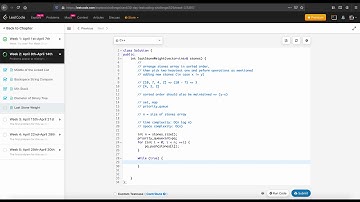 LeetCode Day 12 - Last Stone Weight (Priority Queue in C++) with explanation | Errichto Concept |