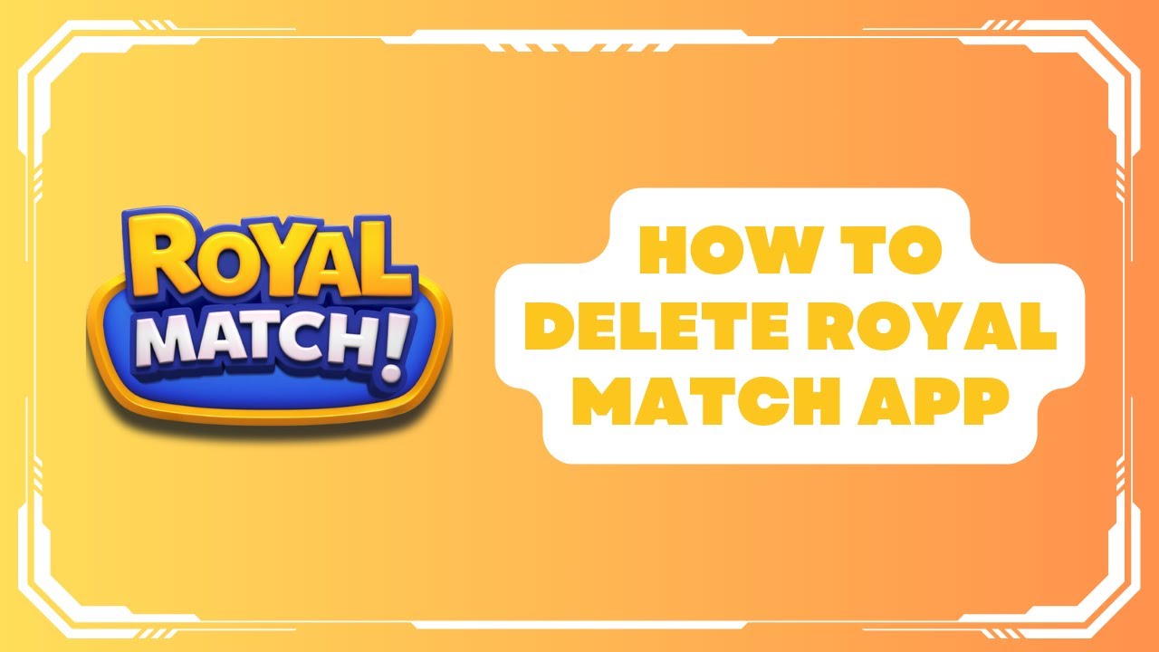 How To Delete Royal Match App - Steps to Delete App - YouTube
