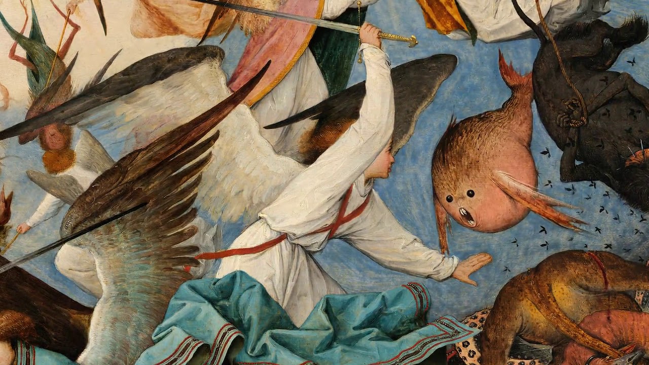 Картина падение мятежных ангелов