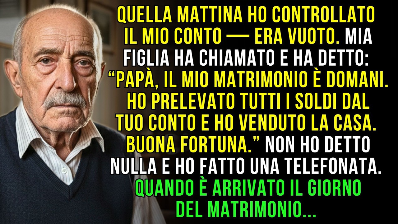 Mia figlia ha svuotato il mio conto in banca e venduto la mia casa — poi ha scoperto chi ero davvero