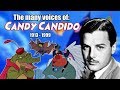 Many Voices of Candy Candido (Animated Tribute - Peter Pan - Robin Hood)