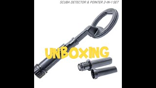 NOKTA-MAKRO PULSEDIVE BLACK ( Unboxing )