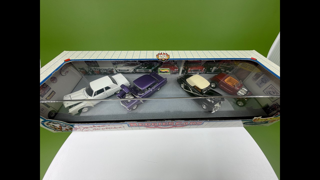 Hot Wheels Reggie's Cars 4台セット 1999 Hot Wheels 4 car set Reggie's Cars - YouTube