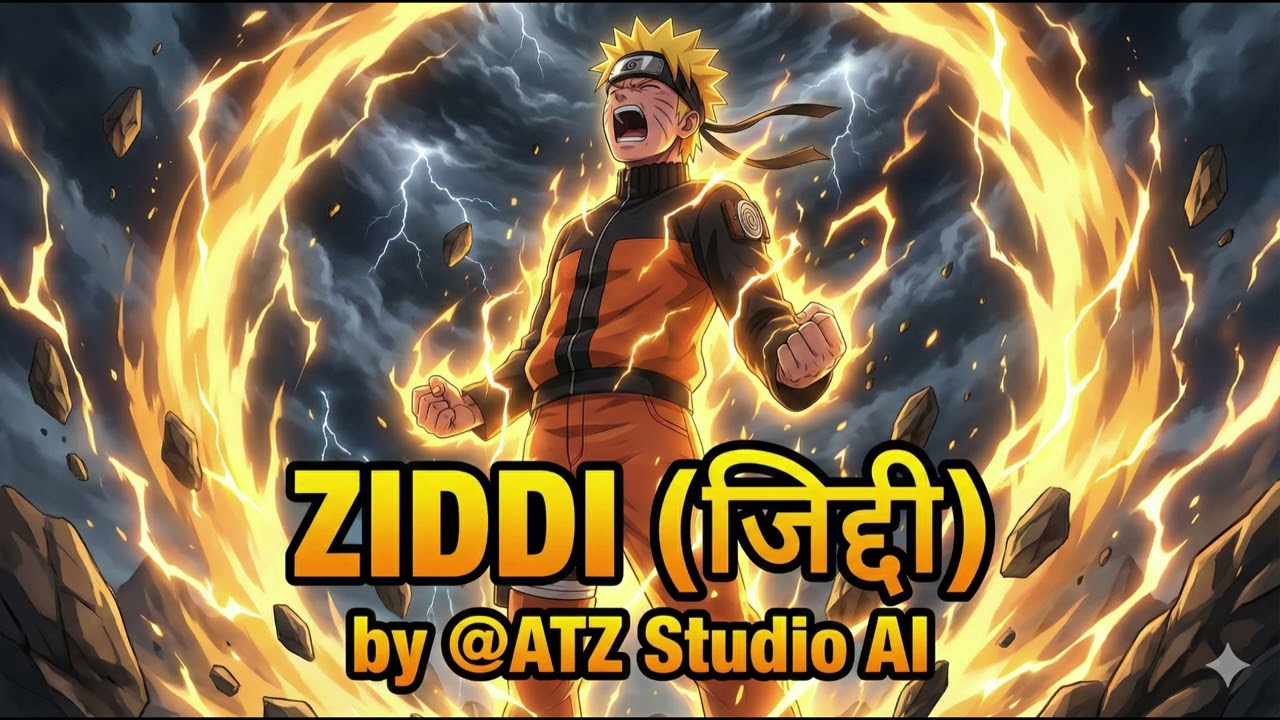 Ziddi -The Unstoppable, Stubborn/Determined ,  Hardest Hindi Motivational Anthem 2026 | @ATZStudioAI