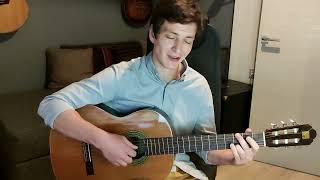 Video thumbnail of "Time in a Bottle - Jim Croce (acoustic guitar cover)"