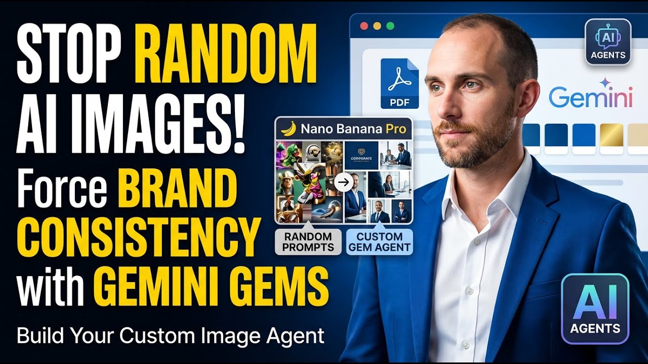Stop Getting Random AI Images! How to Force Brand Consistency in Gemini