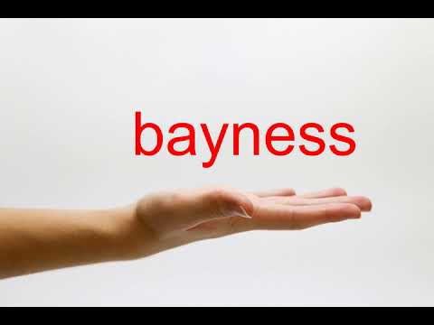 How To Pronounce Bayness American English 