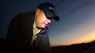 SFWMD wildlife biologist Brian Garrett helped band birds in the Corkscrew Reg