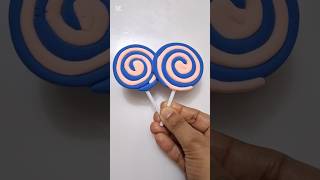 DIY idea 💞 how to make easily candy 🍭🍬 with super clay #trend #candy #music #clay #viral  #funny