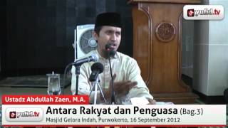 Tidak ada paksaan untuk masuk islam - Abdullah Zaen