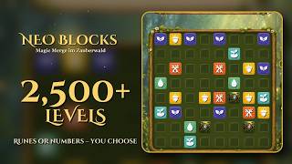 Dieses Puzzle ersetzt Zahlen durch Runen – NEO Blocks 2.1 screenshot 4