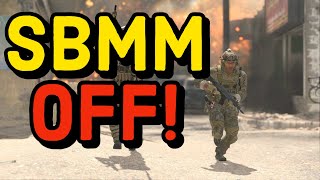 GET EASY LOBBIES in MW3 Turn OFF SBMM!