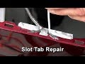 Bumper Cover Repair - How to Repair Broken Slot Tabs