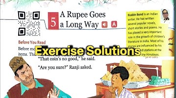 A Rupee goes a long way Question Answer Class 5 Gulmohar Reader