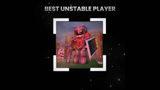 UNDTABLE SMP BEST PLAYER 💀 #shorts