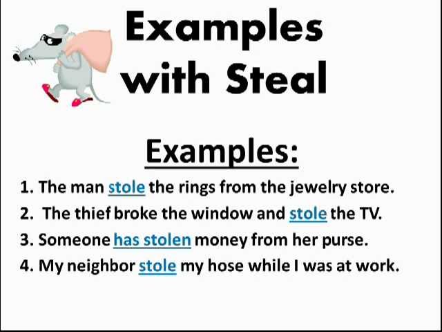 Неправильные глаголы steal stole stolen. Steal Rob. Steal Rob difference. Steal Rob отличия. Rob stole разница.