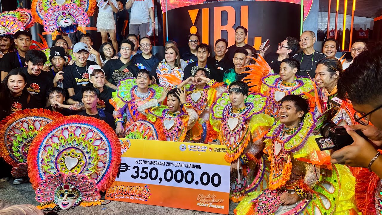 Maskara Float BARANGAY MANSILINGAN | GRAND CHAMPION | ELECTRIC MASSKARA FLOAT PARADE ...