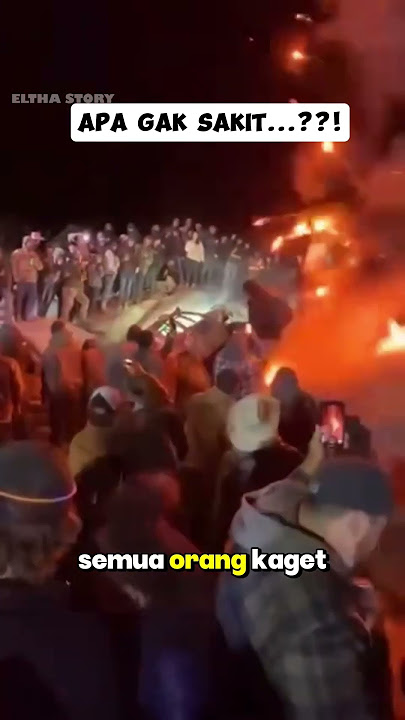 itu apa gak sakit ya #serem #ngeri