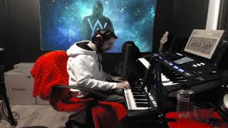 Hero - Alan Walker - Yamaha Genos - Piano Instrumental Cover