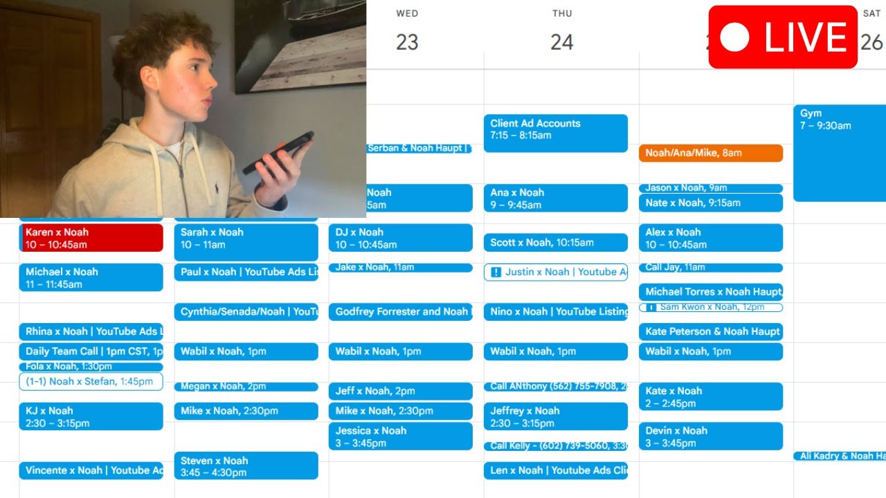 The Exact Cold Call Script I use to book 13 Meetings per day (Live)
