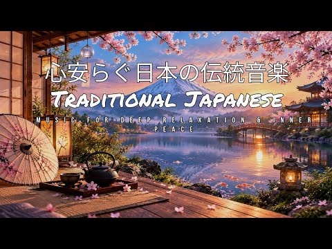 心安らぐ日本の伝統音楽 | Traditional Japanese Music for Deep