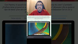 KDE PLASMA ES EL ENTORNO DE ESCRITORIO MAS USADO EN LINUX #Shorts