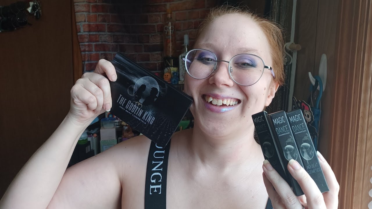 Indi Beat Cosmetics - The Goblin King Collection ! First Impressions!!!