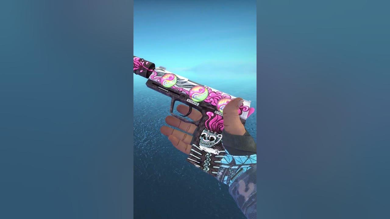(Placement wrong in CS2) 💹Best USP Cortex sticker combination💹 YouTube