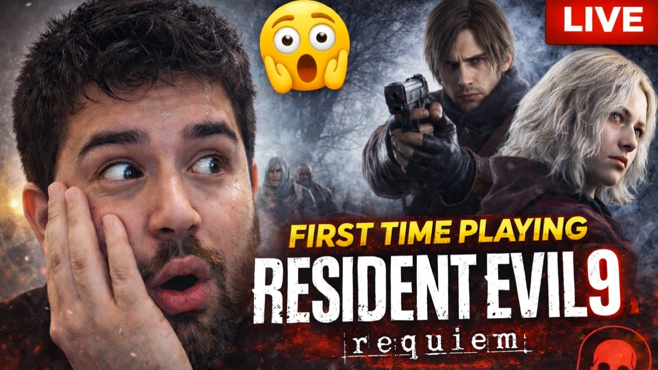 FIRST TIME Playing Resident Evil 9: Requiem LIVE 😱 | Blind Playthrough!
