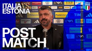 Gattuso: “Dobbiamo continuare su questa strada” | Italia-Estonia 5-0 | Qualificazioni Mondiale 2026 screenshot 4
