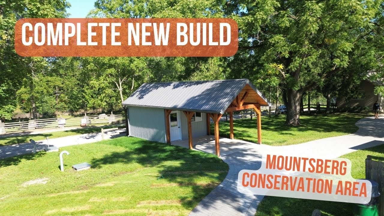 Building a New Structure at Mountsberg Conservation Area |  Concrete pad pour and more!