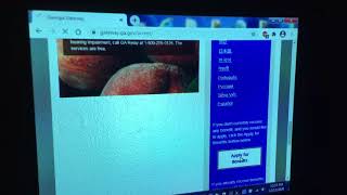 Introduction for applying for benefits in the Gateway Sytem