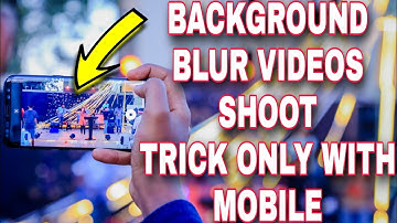 how to shoot background blur video/movie with open camera app 2021| blur background rick open camera