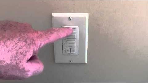 Somfy Wall Switch Demo
