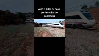 Tren Alvia S-120 De Renfe Servicio Torre Del Oro. Canción Mary On A Cross