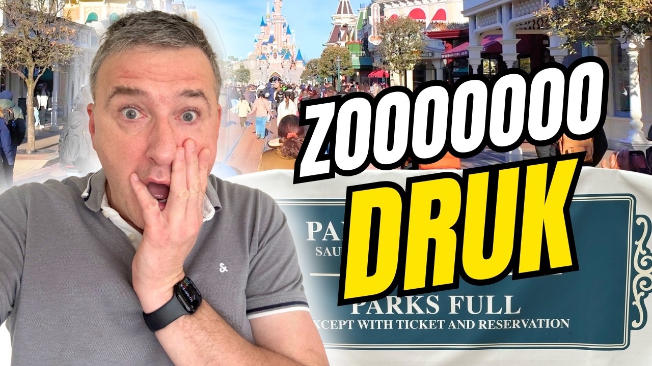 🌞 EEN ONVERWACHT DRUKKE ZONDAG IN FEBRUARI IN DISNEYLAND PARISE - EN WAT VOOR EENTJE!