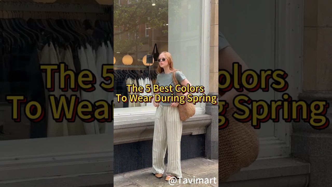 The Best Colors to Wear This Spring 🌸 Which is Your Fave? 