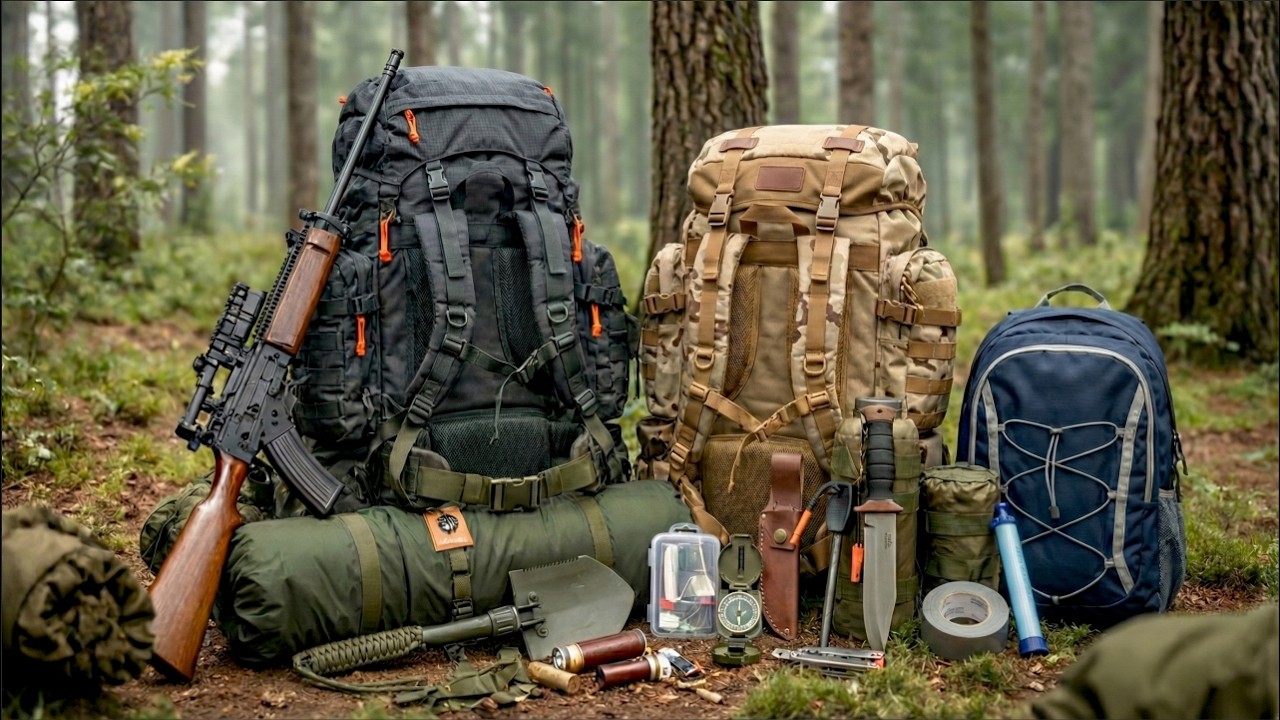 30 équipements de survie à mettre dans TON sac d’urgence apocalypse 2026
