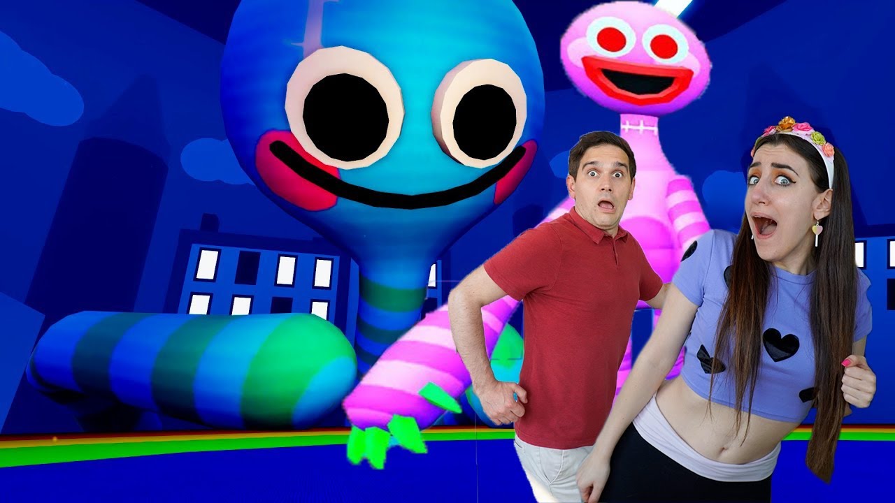 SCAPPIAMO DAI NUOVI HUGGY WUGGY E KISSY MISSY!! MISTER WIGGLE E MISS WIGGLE!! ESCAPE ROOM MOSTRI!!