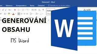 4. Microsoft Word - generování obsahu