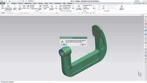 NX CAD Quick Tips: NX CAE Stress Wizard
